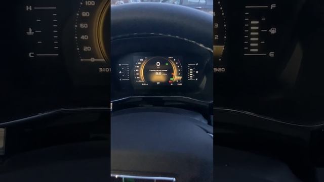 Geely Atlas Pro, пробег 3100 км, расход 8,6 л на 100, экономия и в период обкатки смотреть онлайн