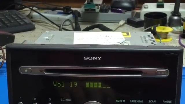 Ford Focus Sony Cd Radyo Hiç çalışmıyor Ve Ses çıkmıyor Arızası Garantılı Tamir Edildi