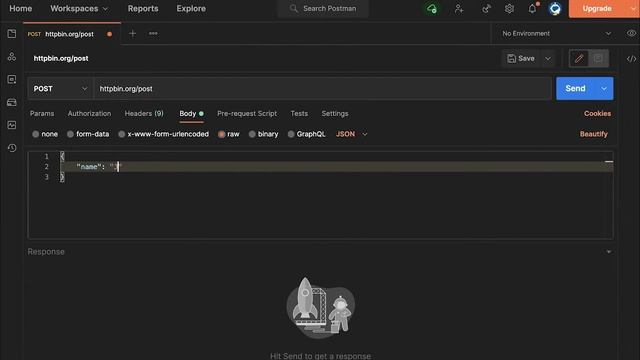 Solicitud HTTP POST con Postman usando JSON смотреть онлайн