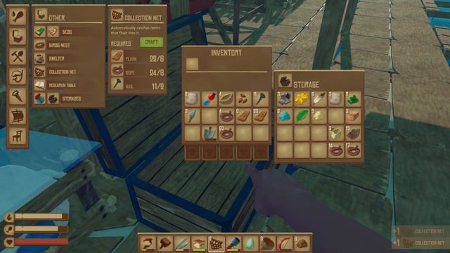 GETTING WOOL | RAFT GAMEPLAY смотреть онлайн
