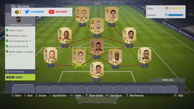 FIFA 18 :: FGS BARCELONA SBC #3 :: MULTI NATIONAL смотреть онлайн