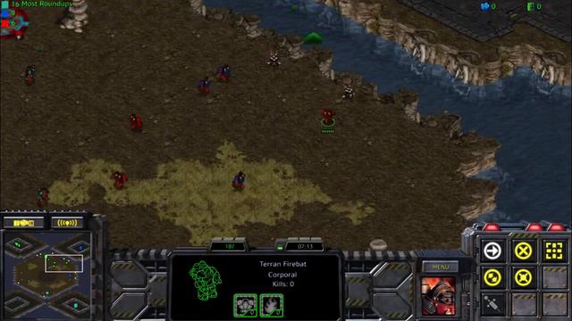 Zergling Round Up: UMS POV Starcraft Brood Wars Remastered Replay Commentary смотреть онлайн