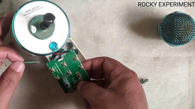 How To Repair Ws 858 Mic | Bluthoth Speaker Repair | Mic Echo Repair #ws858 #blutooth #electronic