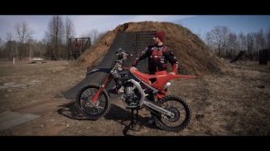 Honda crf450 2019  Кроссовый мотоцикл для мотофристайла Павла Антонова 18+