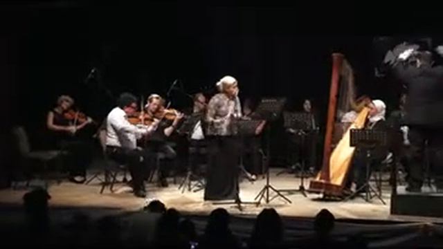 Mozart .. Concerto for Flute and Harp 2nd movement смотреть онлайн