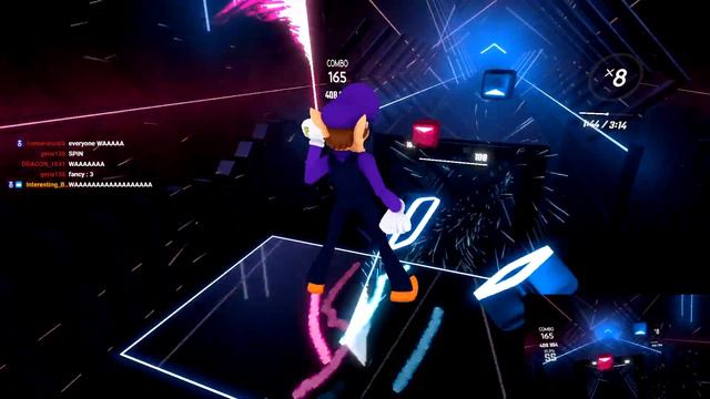 Beat Saber | I wanna Waa | Full Body Tracking Waluigi | Expert + | SS-rank смотреть онлайн