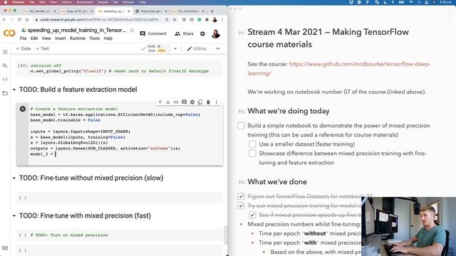 Playing around with TensorFlow mixed precision training for faster model training (part 2) смотреть онлайн