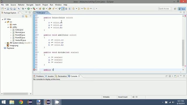 Raytracing in Java - Episode 4 (Utility Classes) смотреть онлайн
