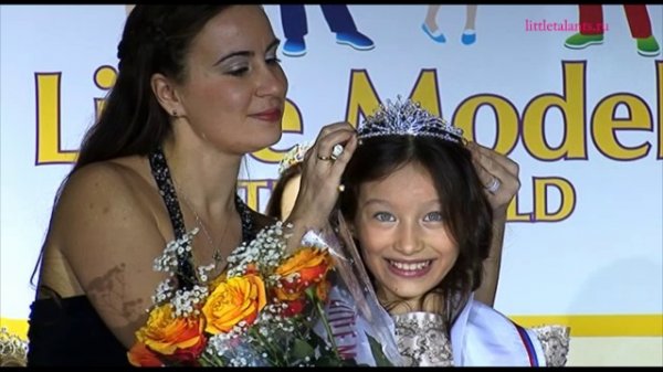 Little Model of the WORLD 2010 награждение2