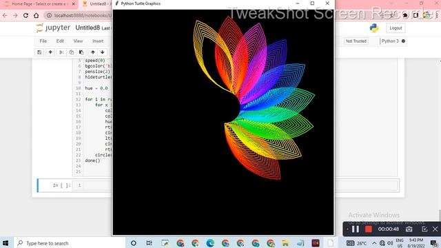 awesome design 3 Drawing in Python || Python turtle library || Python for beginners смотреть онлайн