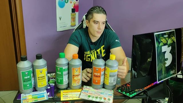 Hesi история бренда, обзор удобрений, Гидропоника/почва/кокос (hydro, Tnt Complex, Coco, Orchivit)