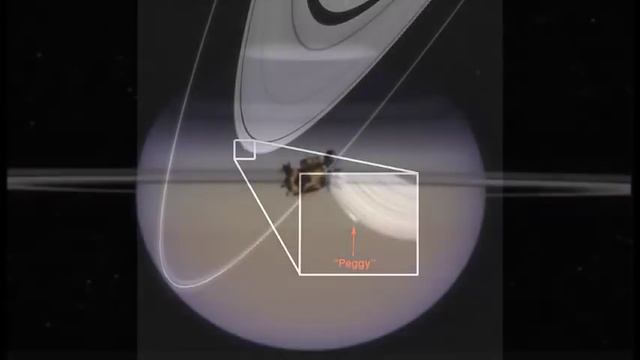 The latest images of the Cassini Probe show a "mysterious object" in the Rings of Saturn смотреть онлайн