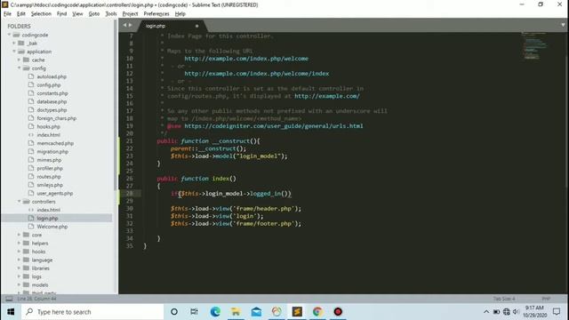 Tutorial#3: SISTEM LOGIN dengan Web Framework CodeIgniter + Admin Template Bootstrap смотреть онлайн