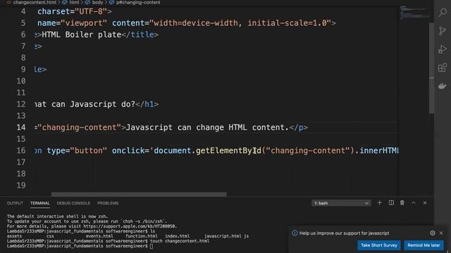 JAVASCRIPT FOR BEGINNERS| JAVASCRIPT CAN CHANGE CONTENTS| JAVASCRIPT|WEB DEVELOPMENT| PART-009 смотреть онлайн