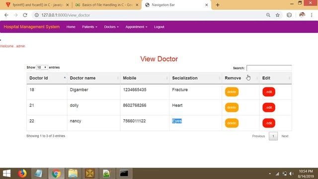 Python Django Project | Hospital Management System | By Pankaj Panjwani смотреть онлайн