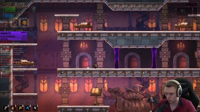 Мини-маг с разными пушками! Крутой забег и победа над третьим боссом! | Rogue Legacy 2 #8 смотреть онлайн