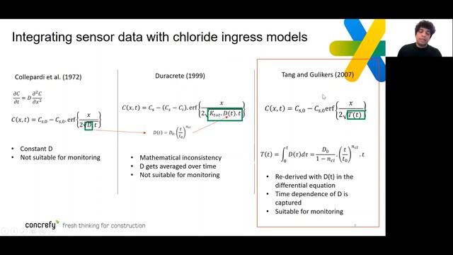 S6 R2 Ameya Kamat Real time chloride diffusion coefficient in concrete ... смотреть онлайн