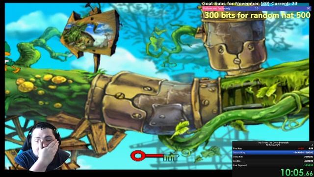 [WR] Tiny Toon Adventures: The Great Beanstalk - All Keys Any% - 0:21:35 by TotesVidya смотреть онлайн
