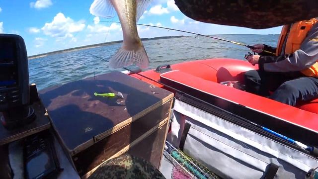 Трудовой, субботний судак в жаркий июльский день и золотая жила! Обское море. Береговое. смотреть онлайн