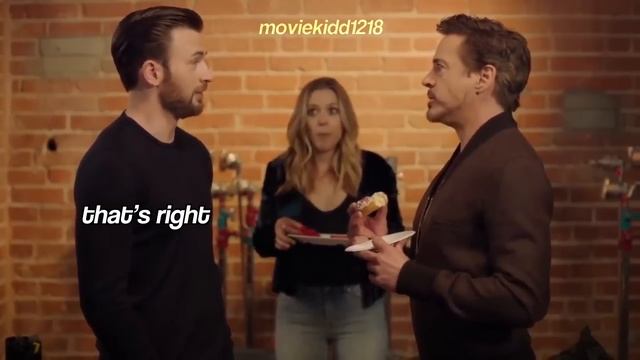 The Marvel Cast Being The Best Cast For About 3 Minutes