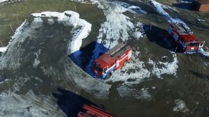 Как в МЧС готовят водителей пожарного автомобиля