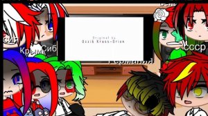 реакция стран на Россию +Сибирь и Крым(завтра прощаемся может с 13 карт)