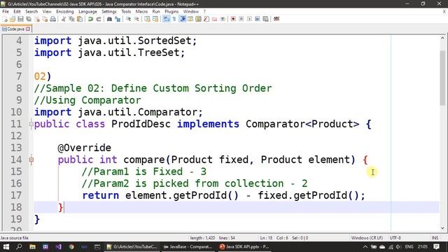 Java Collections - Custom Sorting by Comparator Interface | Java Tutorial Part 1 #026 смотреть онлайн