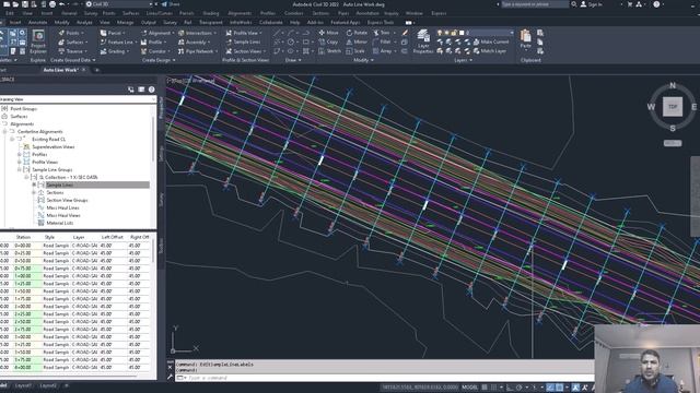 How To Create Corridor Sample Lines, Creating and Manipulating Civil 3D Sample Lines #samplelines смотреть онлайн
