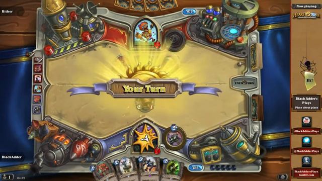 Tavern Brawl #16: Boom Bot vs. Annoy-o-Tron - Hearthstone: Heroes of Warcraft смотреть онлайн