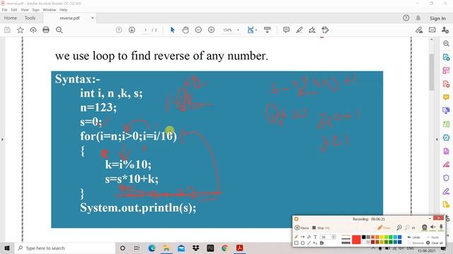 Program to Reverse number in JAVA in Hindi || JAVA full Course for beginners in Hindi || ANKUR RAWA смотреть онлайн