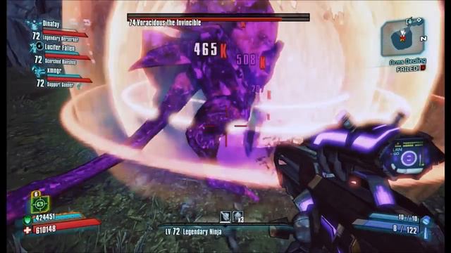 Borderlands 2: OP0 Voracidous 4 Player Co-Op in 9.27 seconds смотреть онлайн