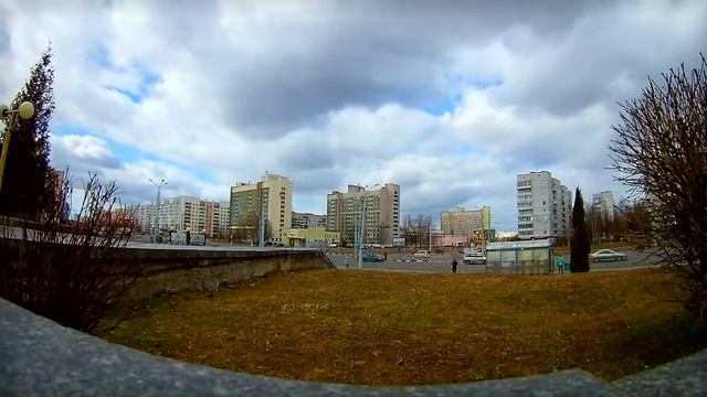 Таймлапс #3 VITEBSK_Pr.STROITELEY | EKEN H9 смотреть онлайн