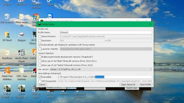 Kako popraviti Minecraft/ java hotspot 64 bit server vm warning Minecraft смотреть онлайн