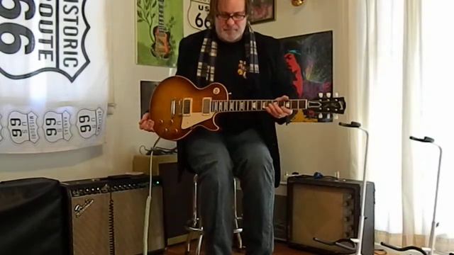 2013 Gibson Custom 1959 Les Paul Reissue VOS Ice Tea Stock # 2248 смотреть онлайн