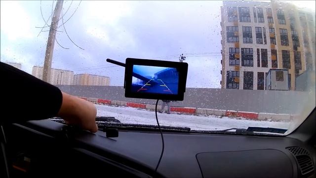 Беспроводная камера заднего вида с монитором смотреть онлайн