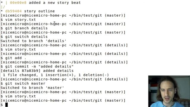 A simple example of merge conflicts in git and how to resolve them смотреть онлайн