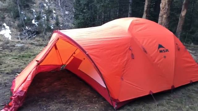 MSR Remote 3 Four Season Tent Review смотреть онлайн