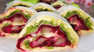 Когда есть лаваш, готовлю эту Вкуснейшую закуску на Праздничный Стол.