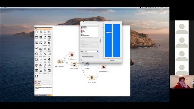 vt-ai-ml | Spring 2021 | Orange Data mining Software walkthrough with Dr. Chreston Miller смотреть онлайн