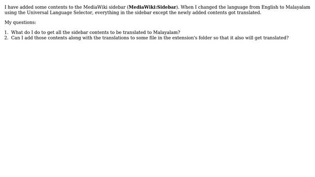 How do I add additional translated items via the MediaWiki Universal Language Selector extension? смотреть онлайн