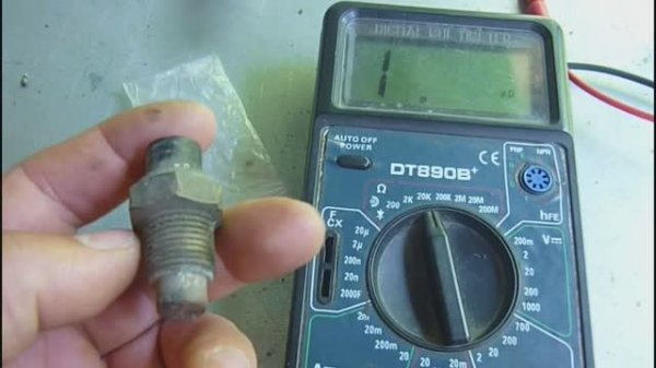 Как проверить датчик температуры двигателя не снимая