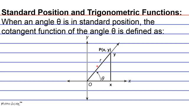Geometry Cram (Basics)│ New York Regents│ Standard Position and Cotangent│ No. (5). смотреть онлайн
