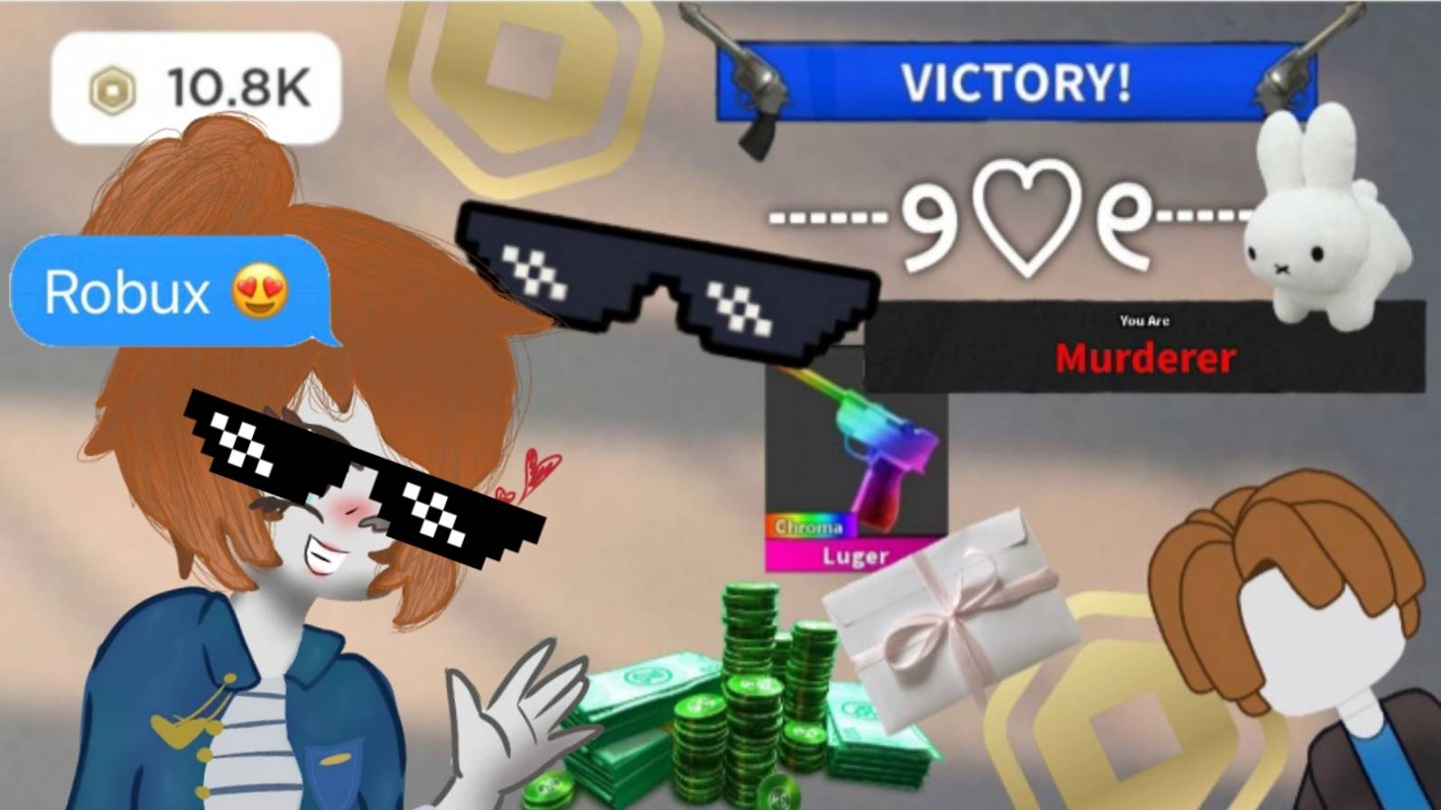 ММ2,НО ЗА RICH БЕКОНА*💥*