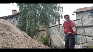 Засыпаем подвал песком #13. Реконструкция старого дома