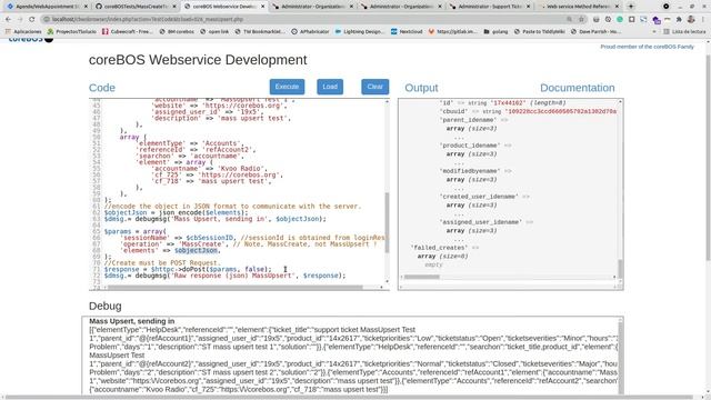 coreBOS Web Service Mass Upsert (with Postman) смотреть онлайн