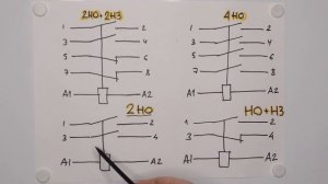 Контакторы модульные. Устройство и подключение.