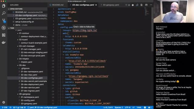TGI Kubernetes 039: Cluster auth with GitHub, Dex and Gangway смотреть онлайн