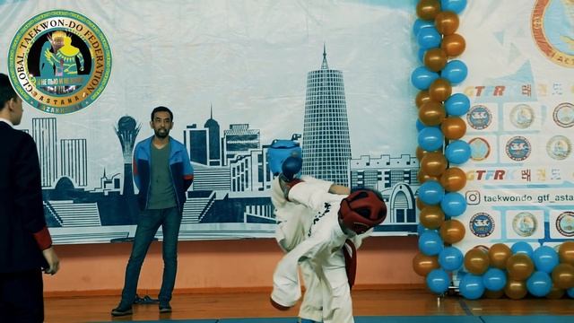 Открытый Чемпионат грода Нур Султан по Таеквон-до гТФ смотреть онлайн