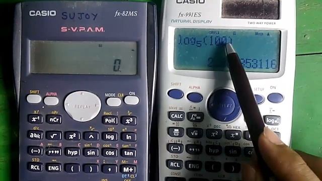 How To Calculate Log Base-N On Casio Fx-82MS & Casio Fx-991ES Scientific Calculators!