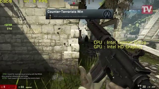 Performa Celeron G1620 dalam Game: Counter Strike - Global Offensive смотреть онлайн